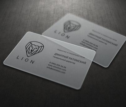 Карты на прозрачном пластике