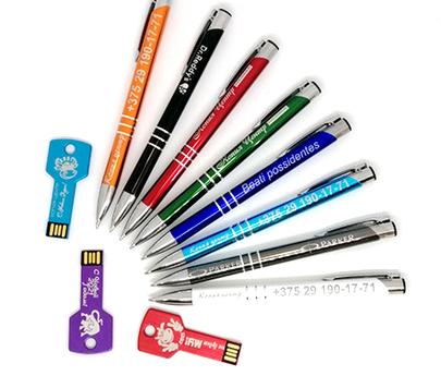 Гравировка на Ручках и Флешках