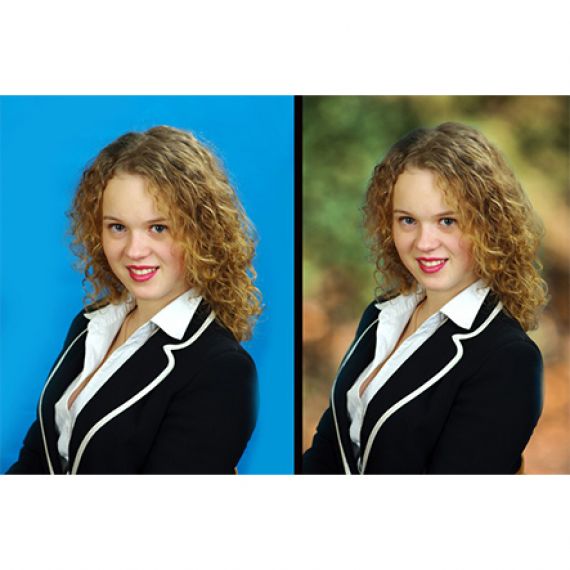 Замена фона