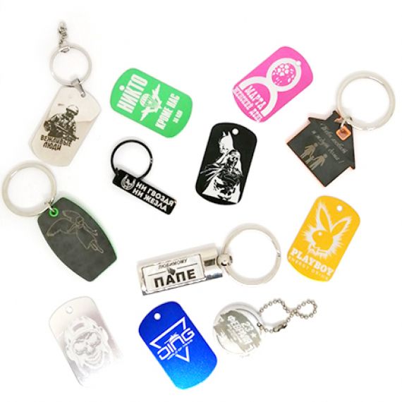 Гравировка на Брелоках